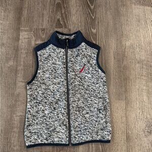 Nautica Kids Vest in Navy and Gray